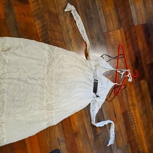 Forever 21 Boho dress-off white NWT